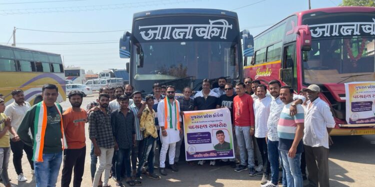 ઓબીસી વિભાગના નવનિયુક્ત હોદ્દેદારો ના પદગ્રહણ સમારોહમાં રાજકોટ તથા સૌરાષ્ટ્રમાંથી અમદાવાદ ખાતે પધારવા કાર્યકરો, આગેવાનો અને સમાજ અગ્રણીઓ ઉત્સુક…