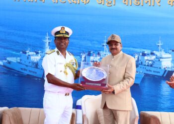 વાડીનાર ખાતે આઇસીજીની નવીન જેટીનું કેન્દ્રીય સંરક્ષણ રાજ્યમંત્રીના હસ્તે થયું ઉદ્ઘાટન