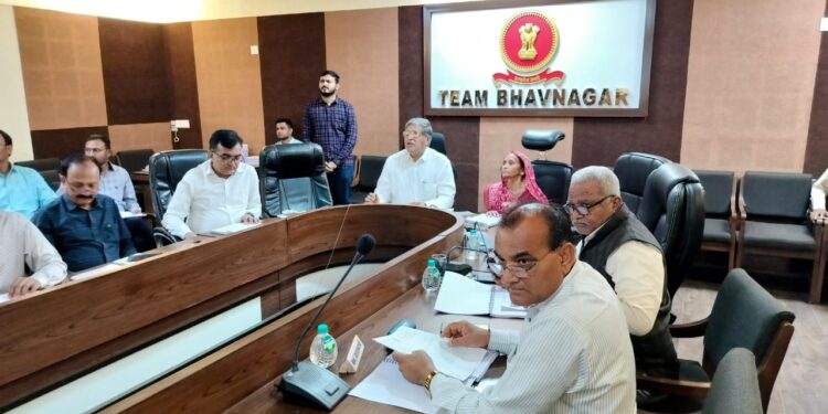 ભાવનગર જિલ્લાના પ્રભારીમંત્રી શ્રીમતી ભાનુબેન બાબરીયાની વર્ચ્યુઅલ ઉપસ્થિતિમાં જિલ્લા આયોજન મંડળની બેઠક યોજાઈ