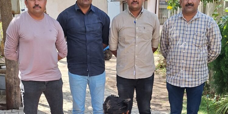 રાજકોટ શહેર આજી ડેમ પોલીસ સ્ટેશનમાં દાખલ થયેલ બળાત્કાર તથા પોકસો એકટ હેઠળના ગુન્હામાં નાસતા-ફરતા આરોપીને ઝડપી પાડતી ભાવનગર લોકલ ક્રાઇમ બ્રાન્ચ