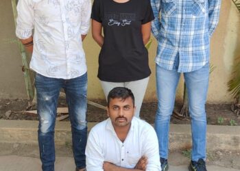 દાઠા પોલીસ સ્ટેશનમાં દાખલ થયેલ બળજબરીથી કઢાવી લેવાના ગુન્હામાં નાસતાં-ફરતાં આરોપીને ઝડપી લેતી પેરોલ ફર્લો સ્કવોડ ભાવનગર