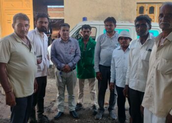 ગારિયાધાર તાલુકાના નવાગામ ખાતે 1962 દ્વારા ગૌમાતાની સફળ સર્જરી દ્વારા કેન્સરની પીડામાંથી મુક્તિ અપાઇ