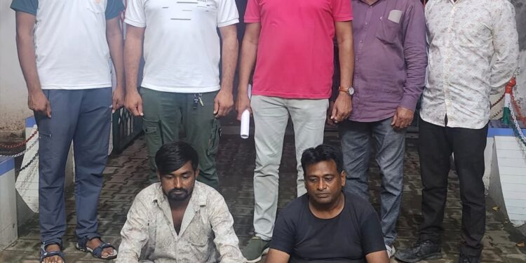 ઠગાઇના અમરેલી જિલ્લાના ડુંગર પોલીસ સ્ટેશનમાં દાખલ થયેલ ગુન્હામાં પકડવાના બાકી આરોપીને ઝડપી પાડતી ભાવનગર લોકલ ક્રાઇમ બ્રાન્ચ