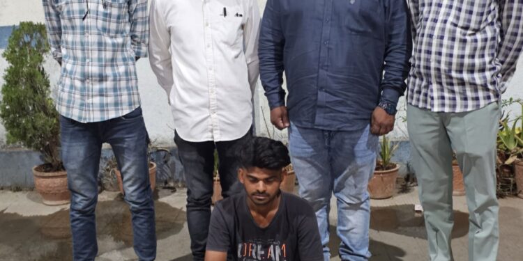 ભાવનગર લોકલ ક્રાઇમ બ્રાન્ચનો સપાટો વ્હેલ માછલીની ઉલ્ટી (એેમ્બરગ્રીસ) વજન ૧ કિલો ૩૫૮ ગ્રામ કિ.રૂ.૧,૩૫,૮૦૦૦૦/-નાં મુદ્દામાલ સાથે એક ઇસમને ઝડપી પાડ્યો