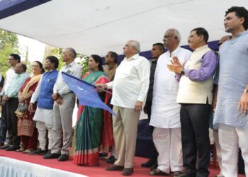 મુખ્યમંત્રીએ ડૉ. ભીમરાવ આંબેડકરની ૧૩૪મી જન્મજયંતિ નિમિત્તે અમદાવાદમાં નગરયાત્રાને પ્રસ્થાન કરાવ્યું