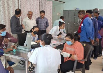 ઘોઘાના વાળુકડ પ્રાથમિક આરોગ્ય કેન્દ્ર દ્વારા “એક પગલું સારા સ્વાસ્થ્ય તરફ” પહેલ શરૂ કરી