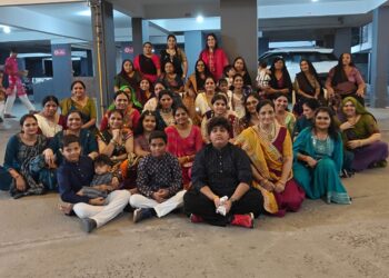 સાતમે નોરતે શિવમ આરકેડમાં જામ્યો ગરબાનો રંગ