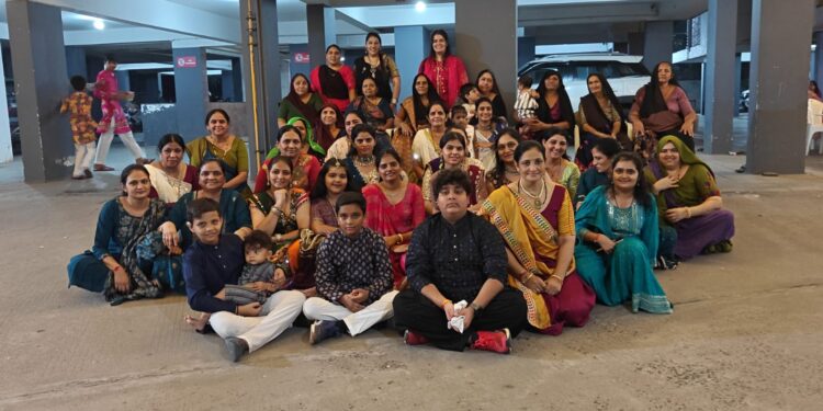 સાતમે નોરતે શિવમ આરકેડમાં જામ્યો ગરબાનો રંગ